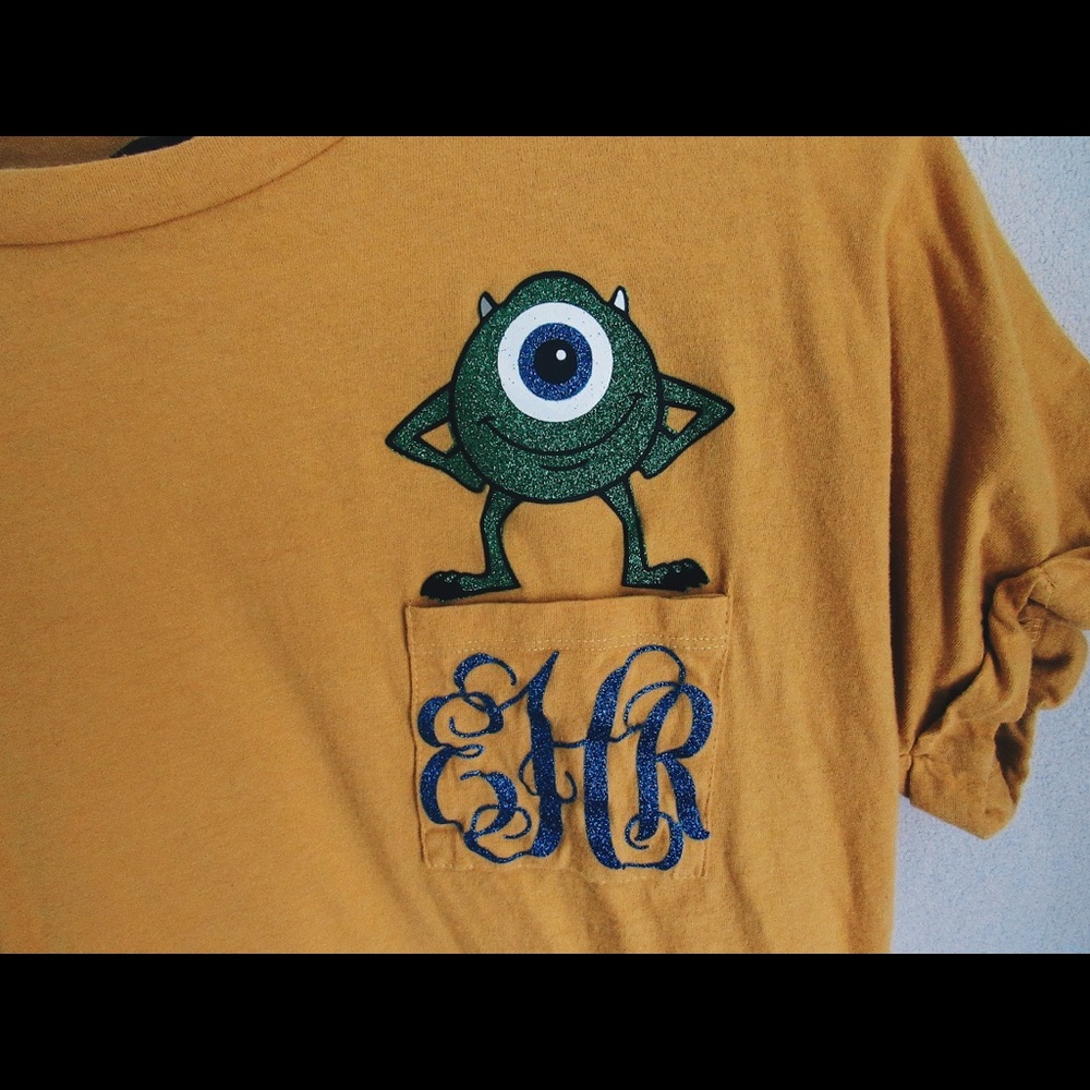 Mike Wazowski crop top